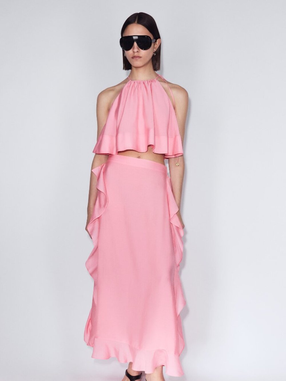 H&M Flounced Skirt